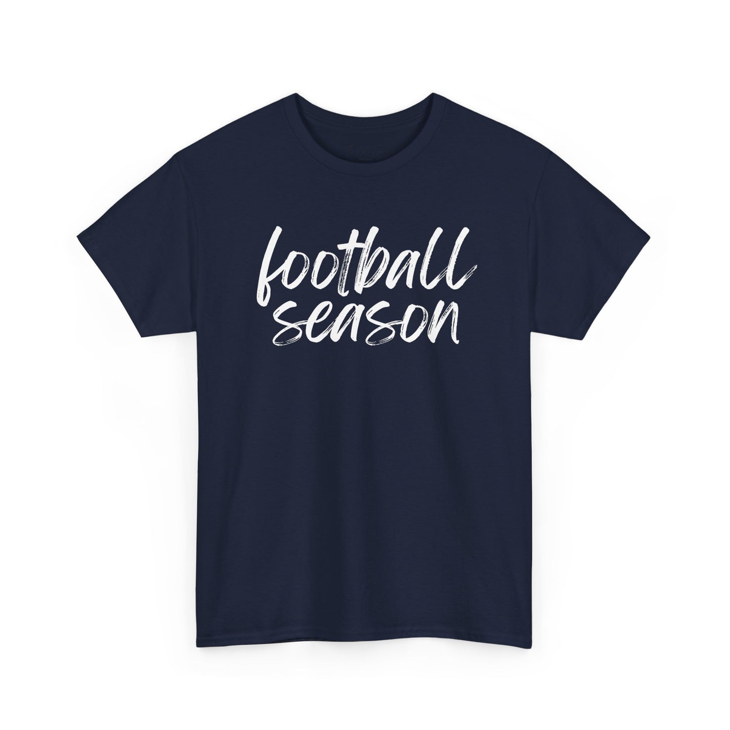 Football Season- White Text Tee