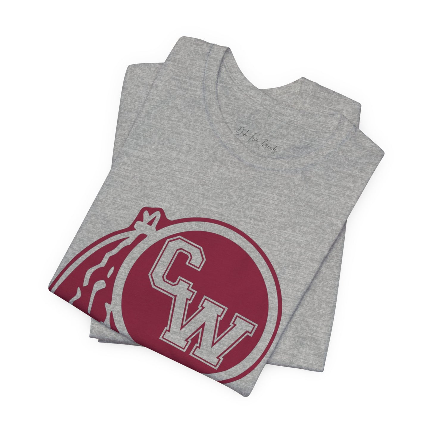 CW Athletic Logo T‑Shirt — Vintage Collegiate Spirit Tee
