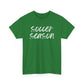Soccer Season- White Text Tee