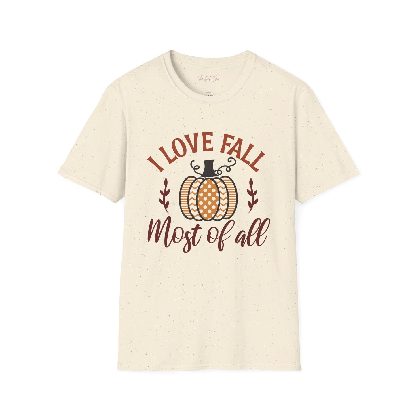 I Love Fall Most of All Unisex Heavy Cotton Tee