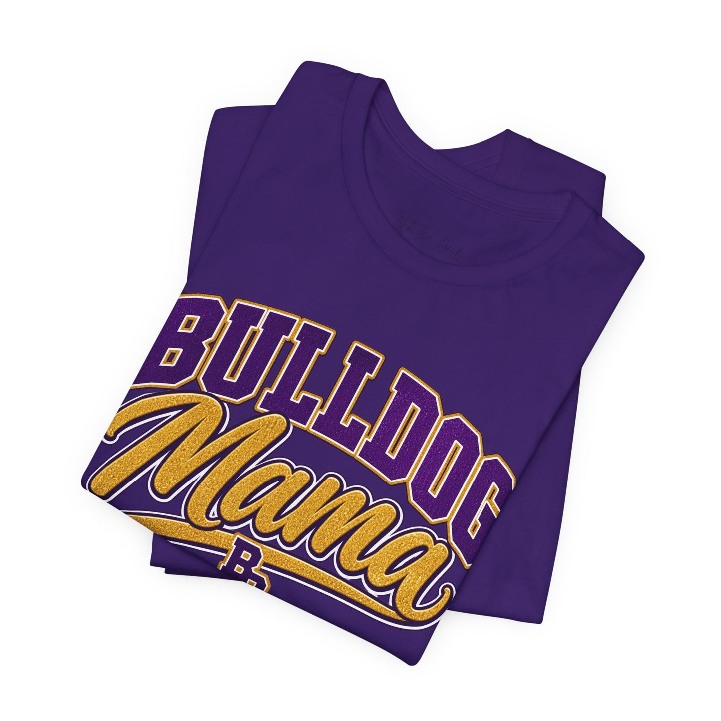Bulldog Mama T-Shirt — Proud Team Mom Graphic Tee
