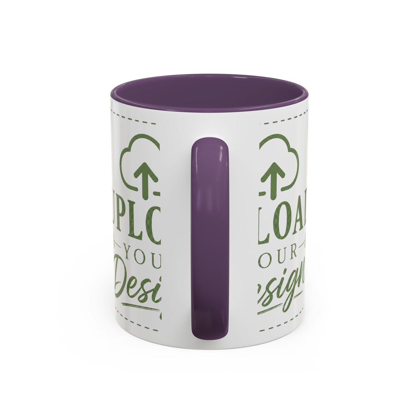 Custom Accent Coffee Mug – Custom Upload Design Ceramic Mug (11oz & 15oz)