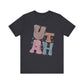 Utah State Tee Unisex Jersey Short Sleeve Tee