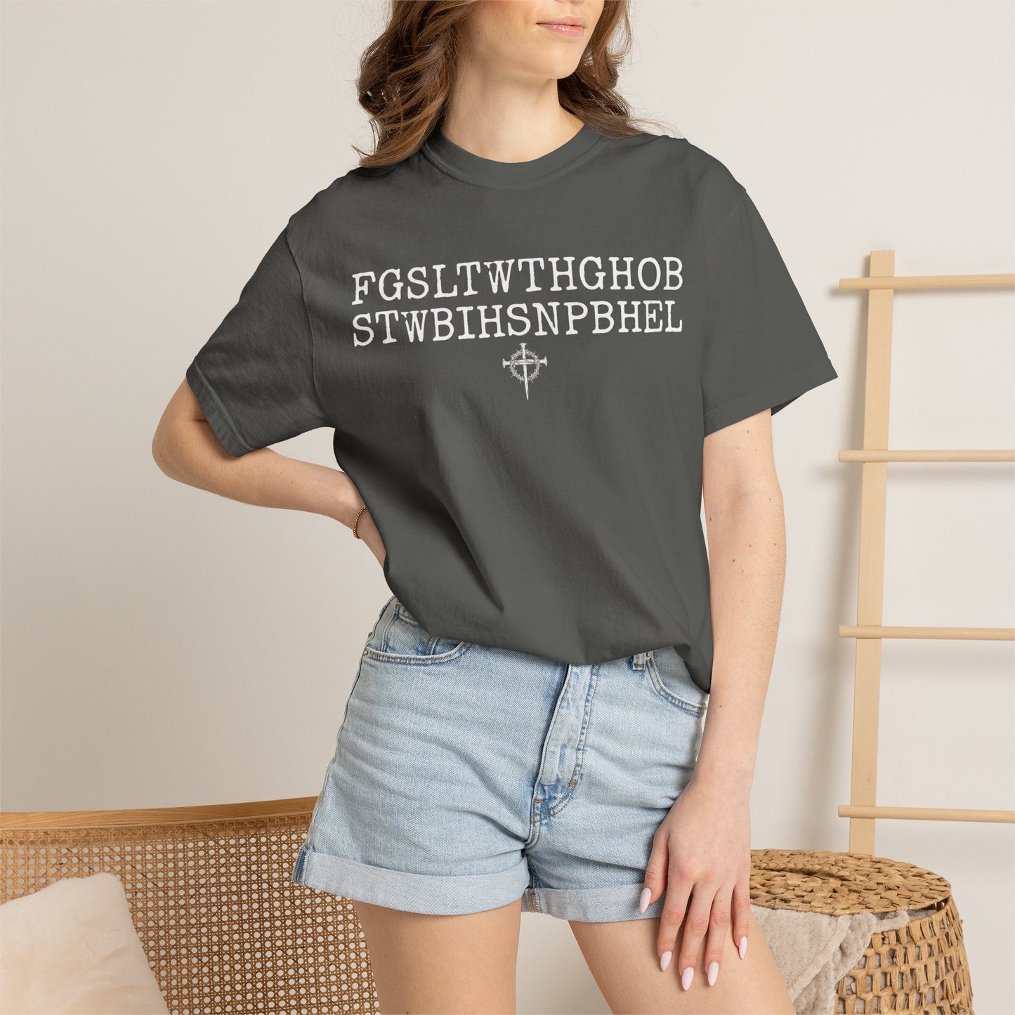 John 3:16 Abbreviated Faith Graphic Tee | Christian T-Shirt