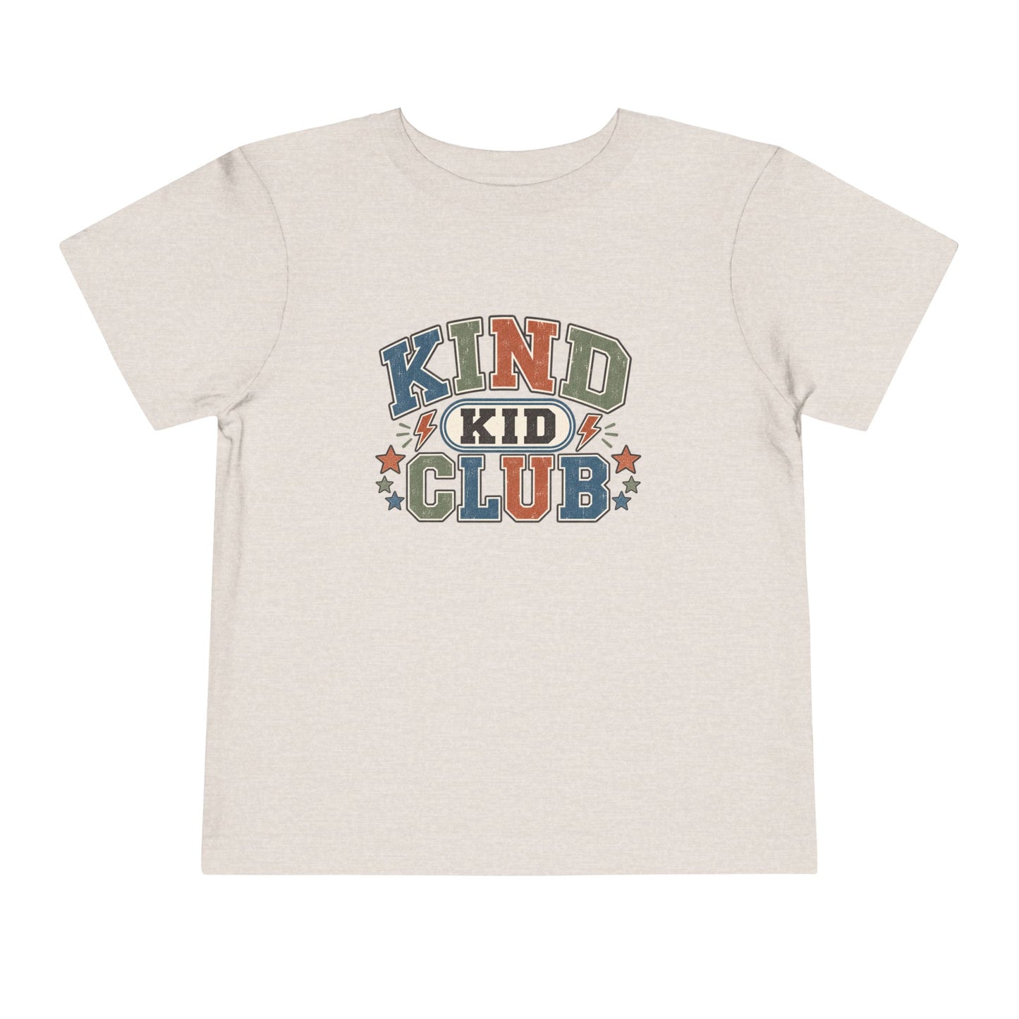 Kind Kid Club Toddler Tee — Retro Vintage Children's Shirt