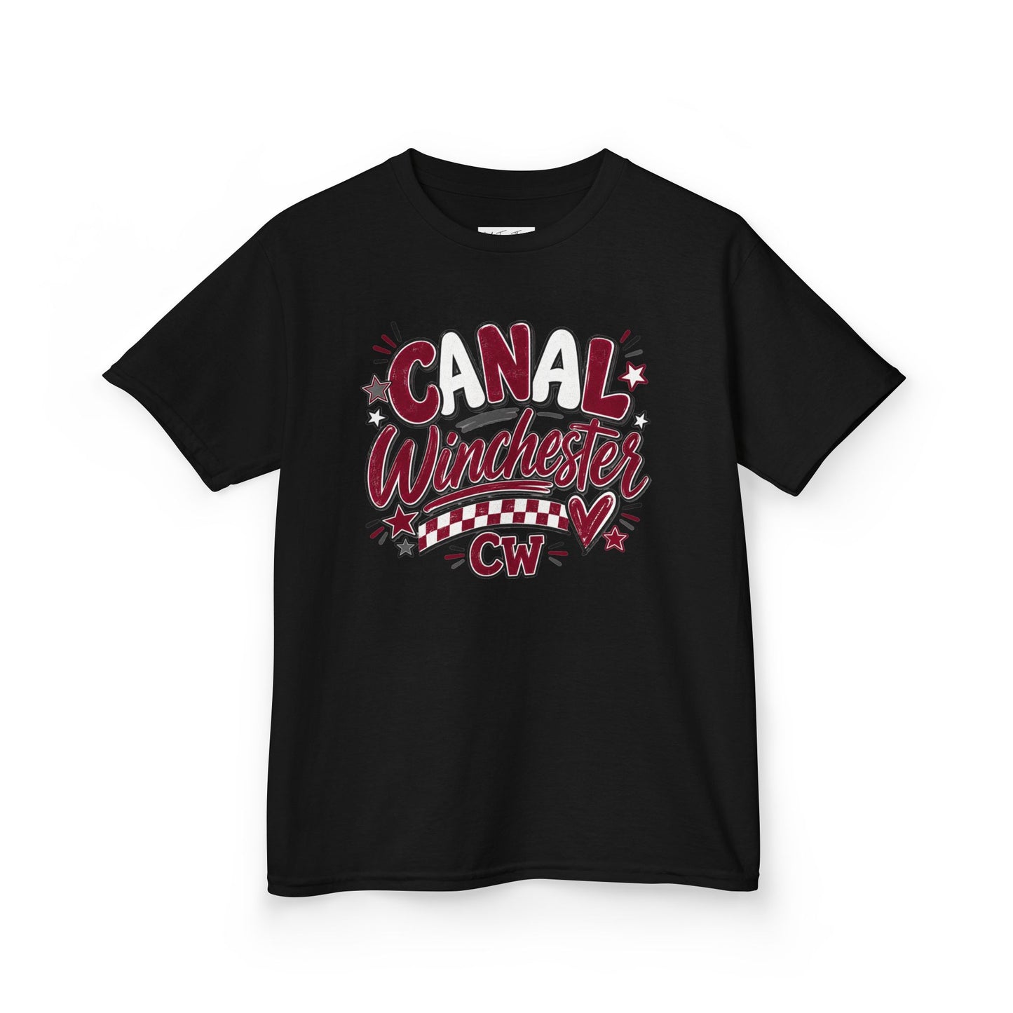 Kids Tee — Canal Winchester Graphic Tee — Retro Town Pride CW T‑Shirt