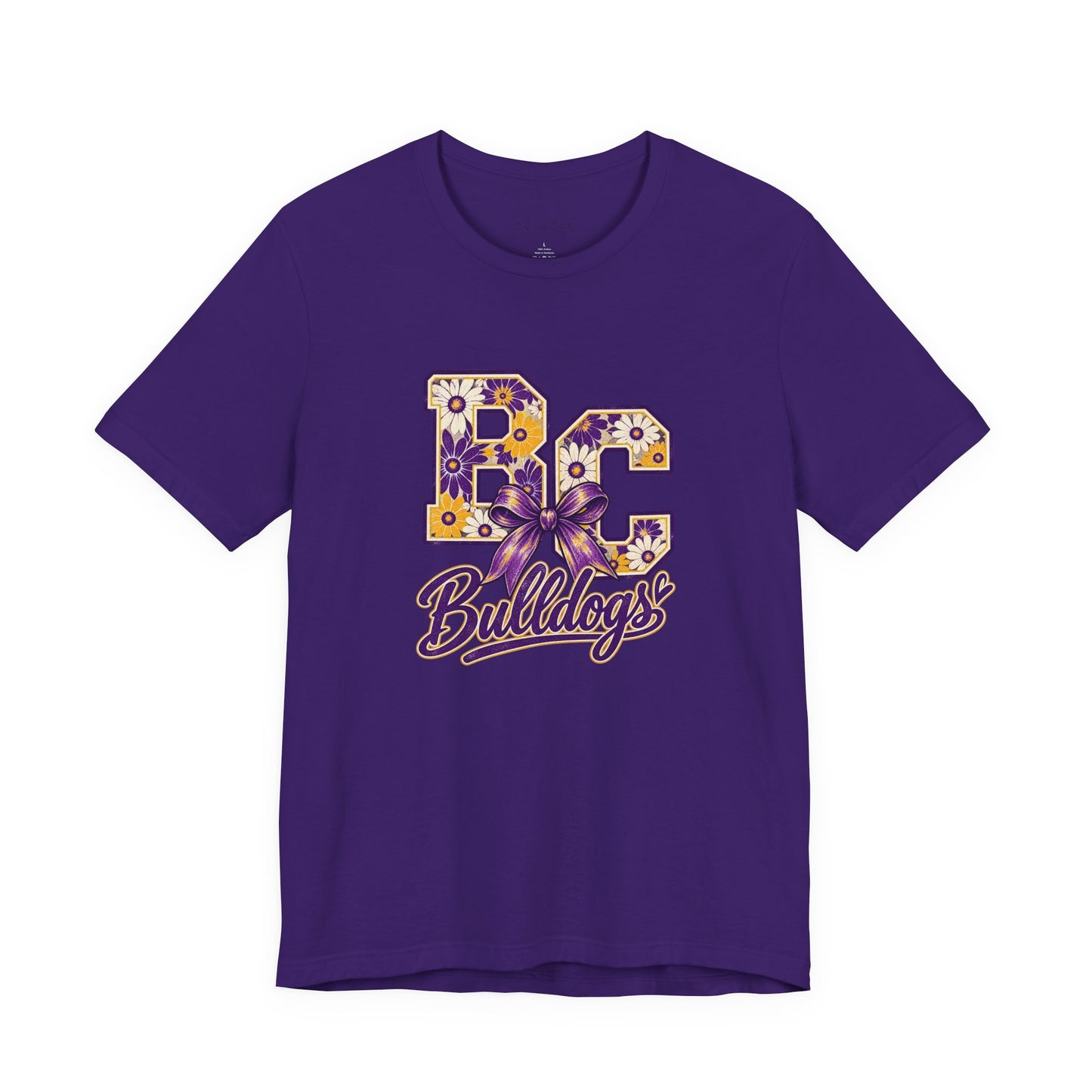 Bloom-Carroll Bulldogs Floral Tee