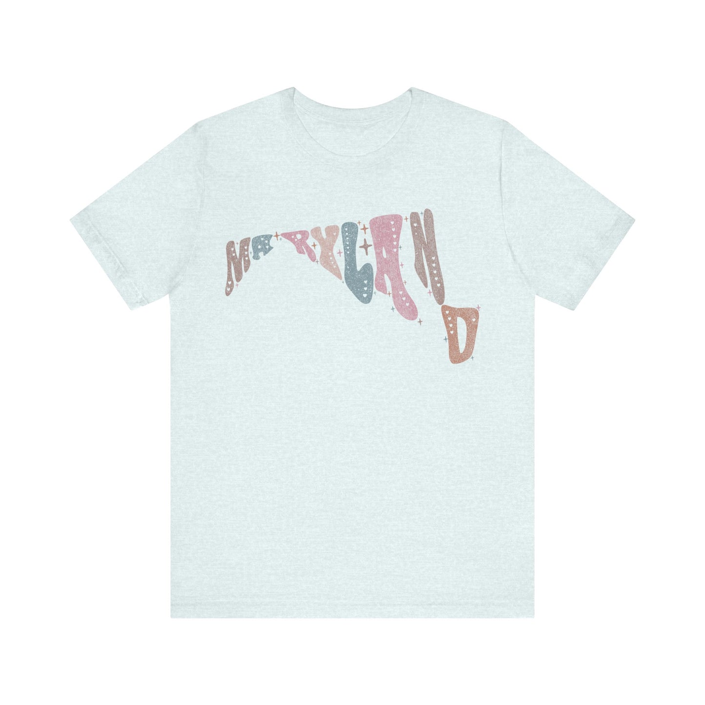Maryland State Tee Unisex Jersey Short Sleeve Tee