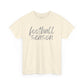 Football Season- Grey Text Tee
