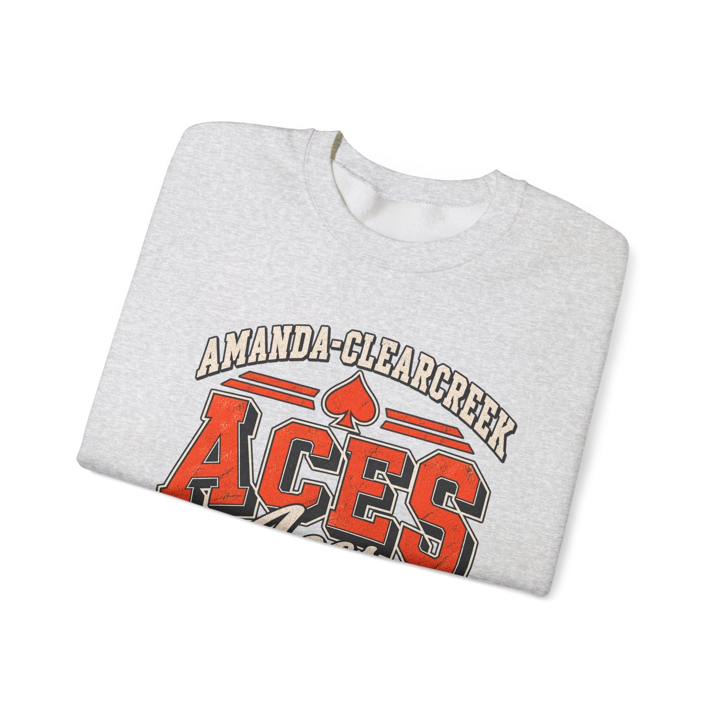 Amanda-Clearcreek Aces Vintage Crewneck Sweatshirt