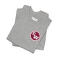 CW Circle Logo T‑Shirt – Maroon Chest Emblem Tee