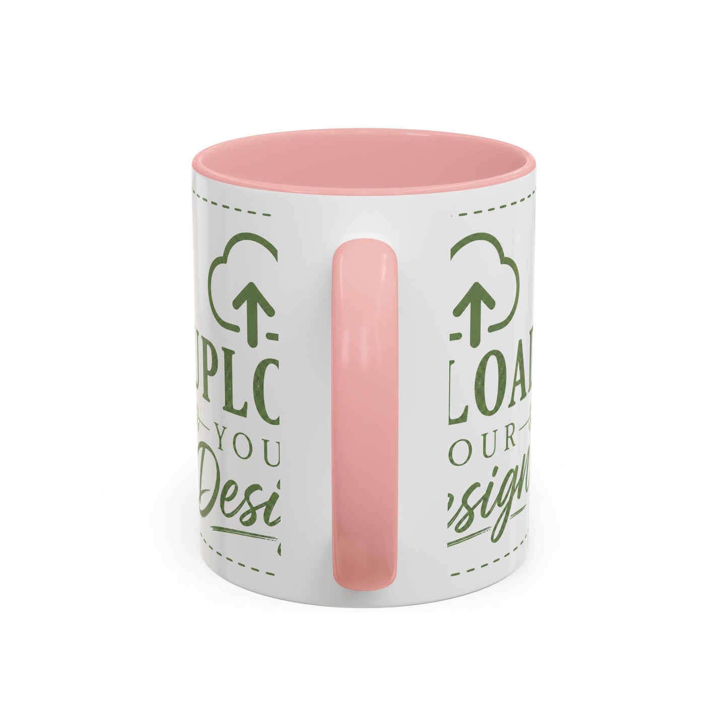 Custom Accent Coffee Mug – Custom Upload Design Ceramic Mug (11oz & 15oz)