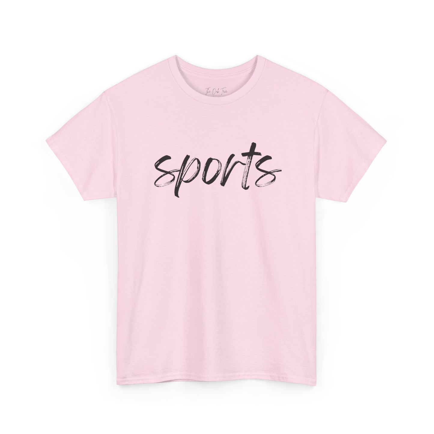 Sports- Black Text Tee