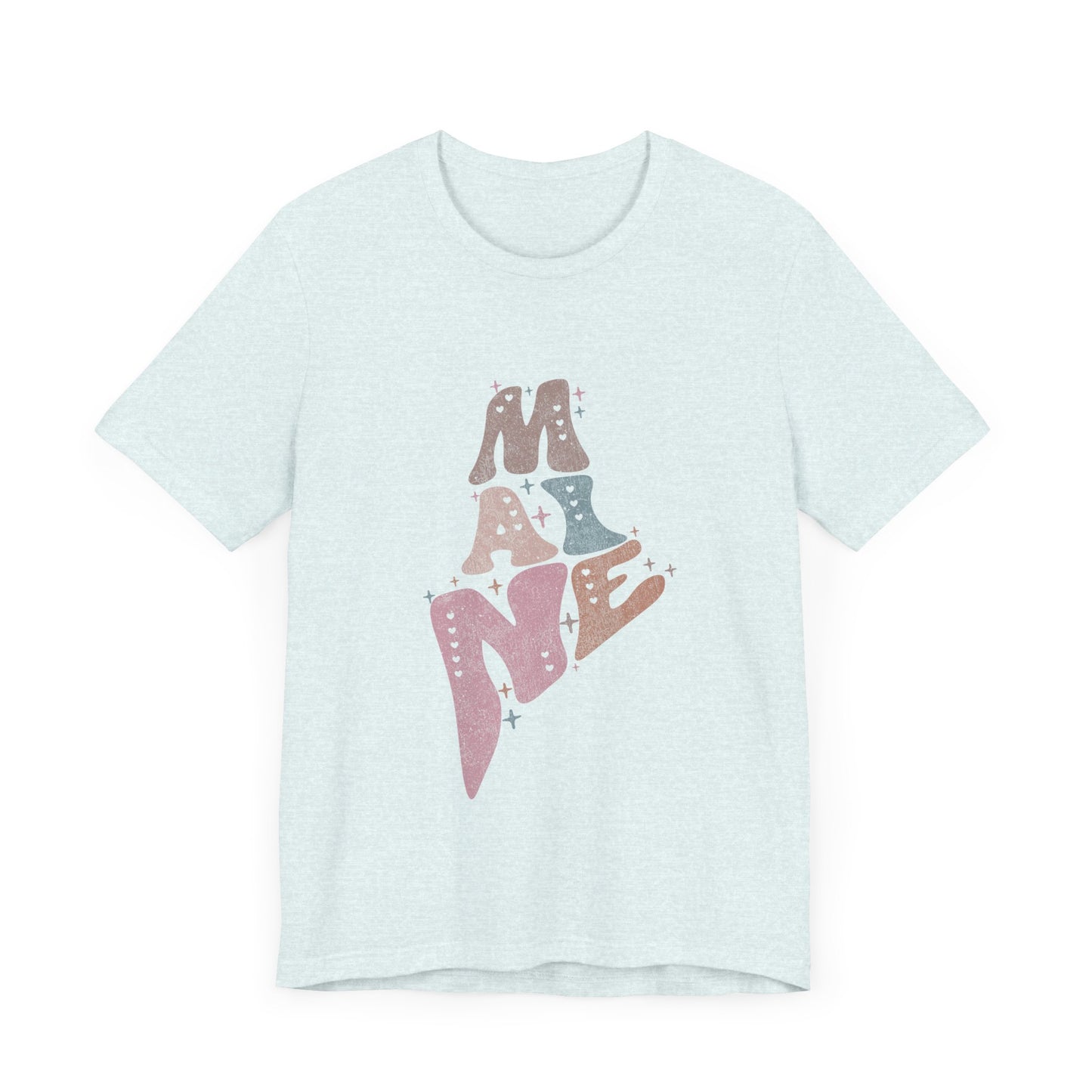 Maine State Tee Unisex Jersey Short Sleeve Tee