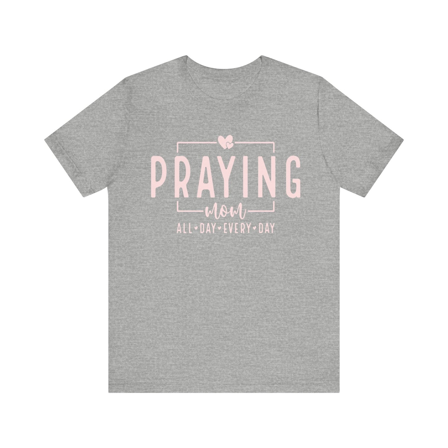 Praying Mom Unisex Jersey Short Sleeve Tee