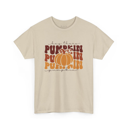 Hey There Pumpkin Unisex Heavy Cotton Tee
