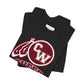 Cheer Coach T-Shirt – CW Mascot Vintage Pom Design