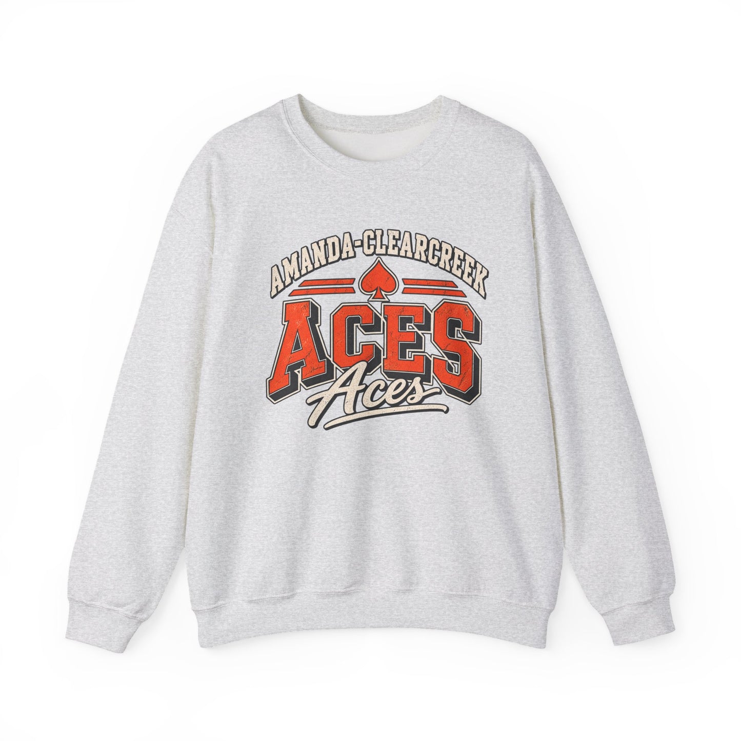 Amanda-Clearcreek Aces Vintage Crewneck Sweatshirt