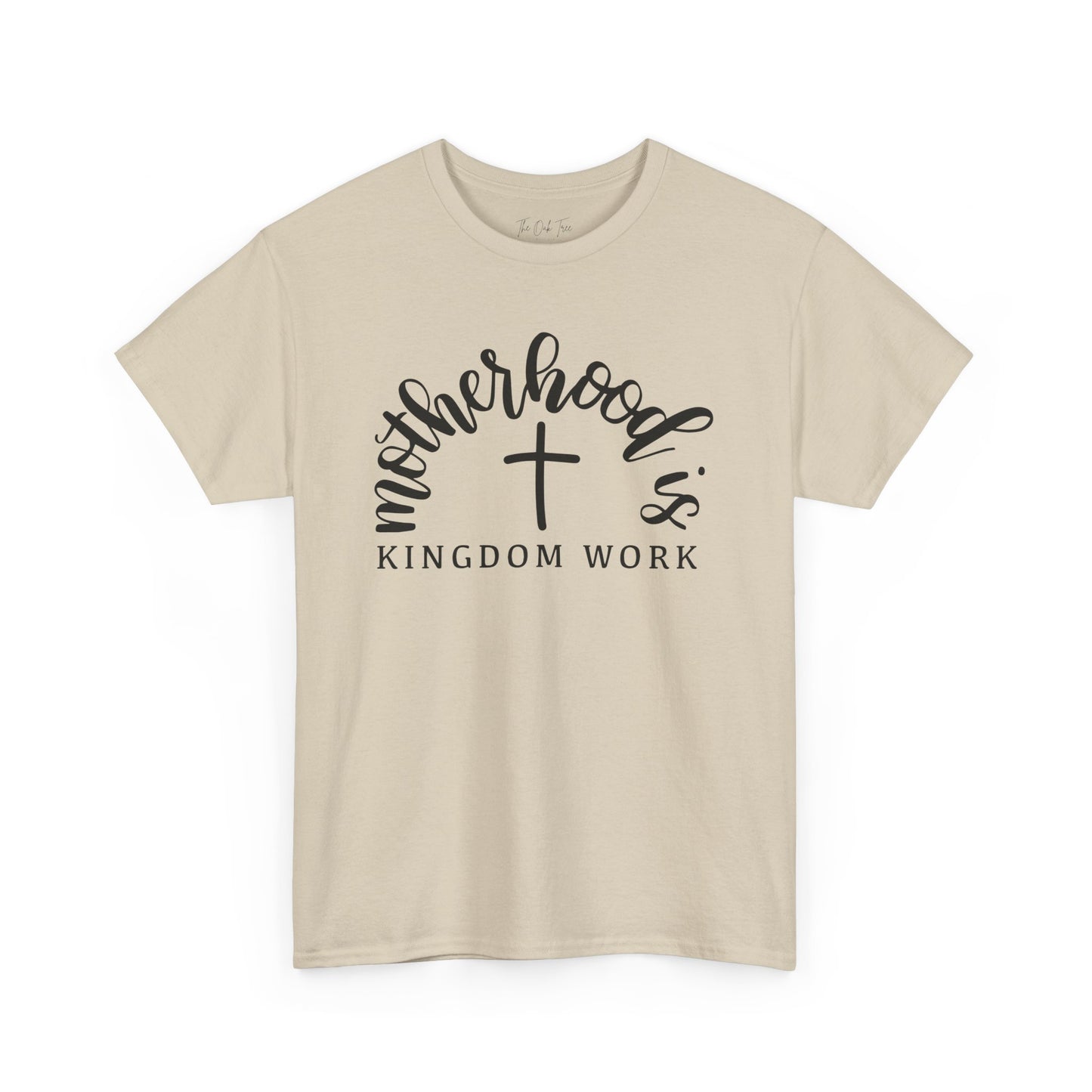 Motherhood is Kingdom Work Unisex Heavy Cotton Tee