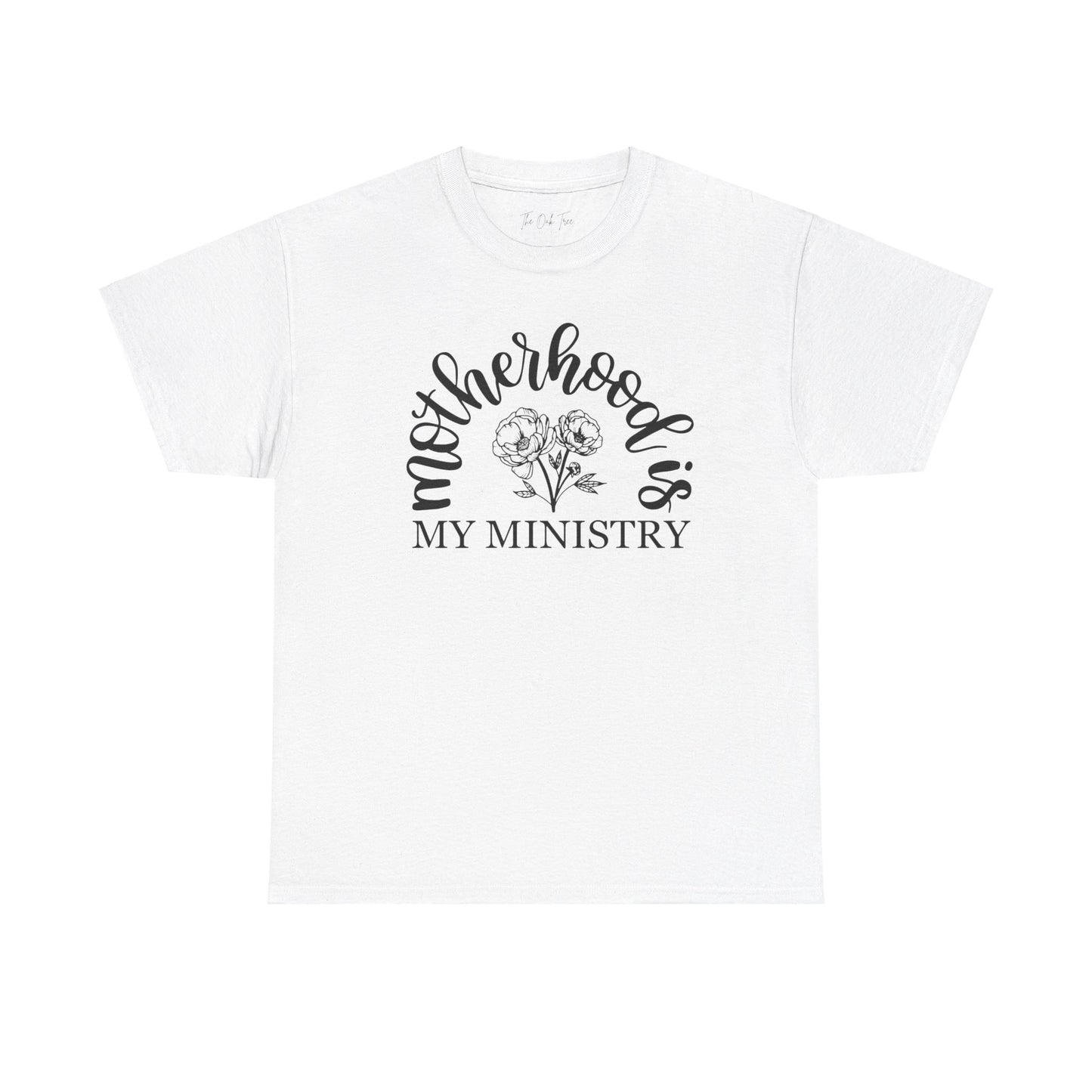 Motherhood is My Ministry Unisex Heavy Cotton Tee