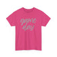 Game Day- Grey Text Script Tee