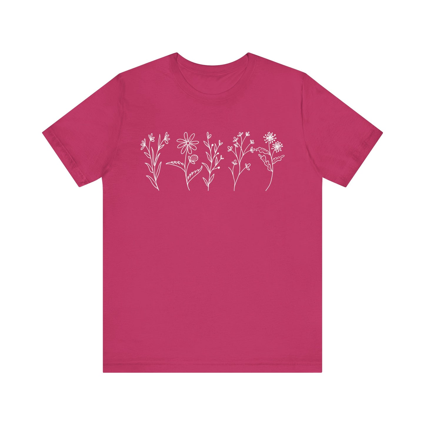 Wildflowers Unisex Jersey Short Sleeve Tee