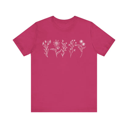 Wildflowers Unisex Jersey Short Sleeve Tee