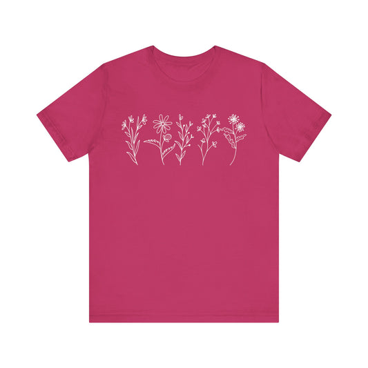 Wildflowers Unisex Jersey Short Sleeve Tee