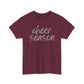 Cheer Season- Grey Text Tee