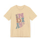 Indiana State Tee Unisex Jersey Short Sleeve Tee