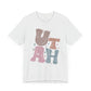 Utah State Tee Unisex Jersey Short Sleeve Tee
