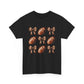 Football & Bows Tee — Cute Game Day Shirt for Fans & Moms