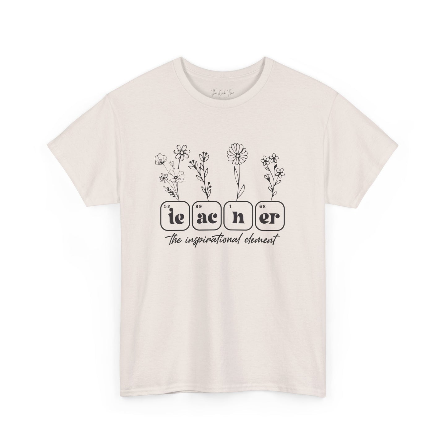 Teacher The Inspirational Element Unisex Heavy Cotton Tee
