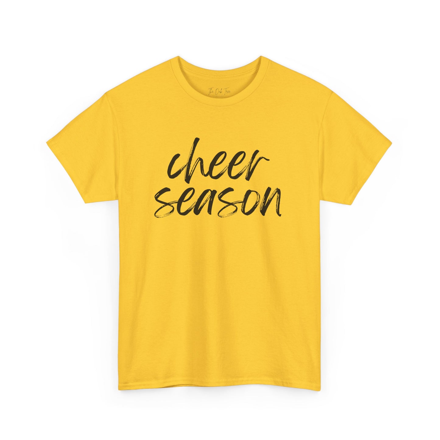 Cheer Season- Black Text Tee