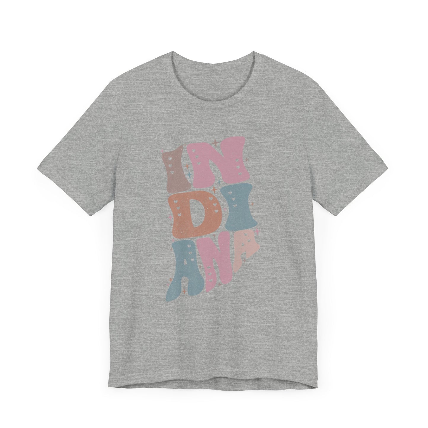 Indiana State Tee Unisex Jersey Short Sleeve Tee