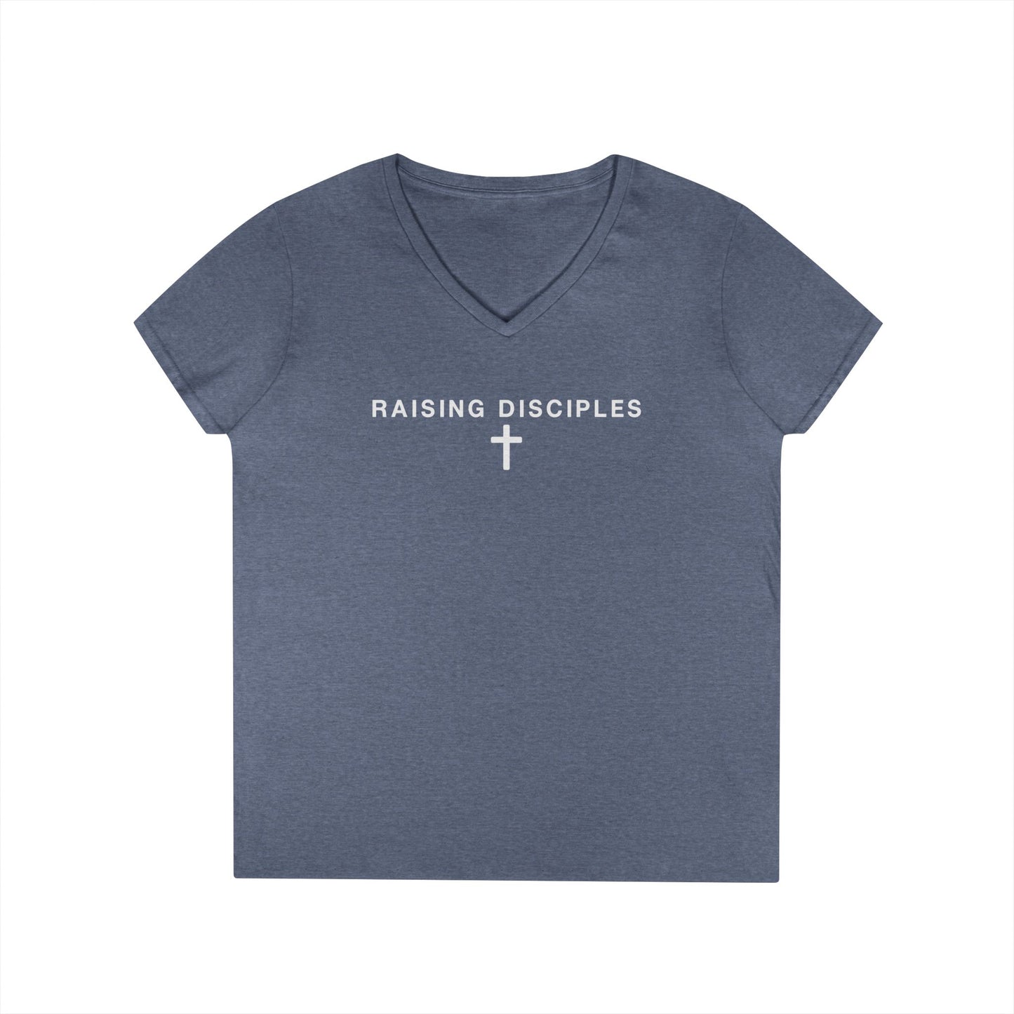 Raising Disciples Women’s V-Neck Tee