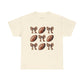 Football & Bows Tee — Cute Game Day Shirt for Fans & Moms