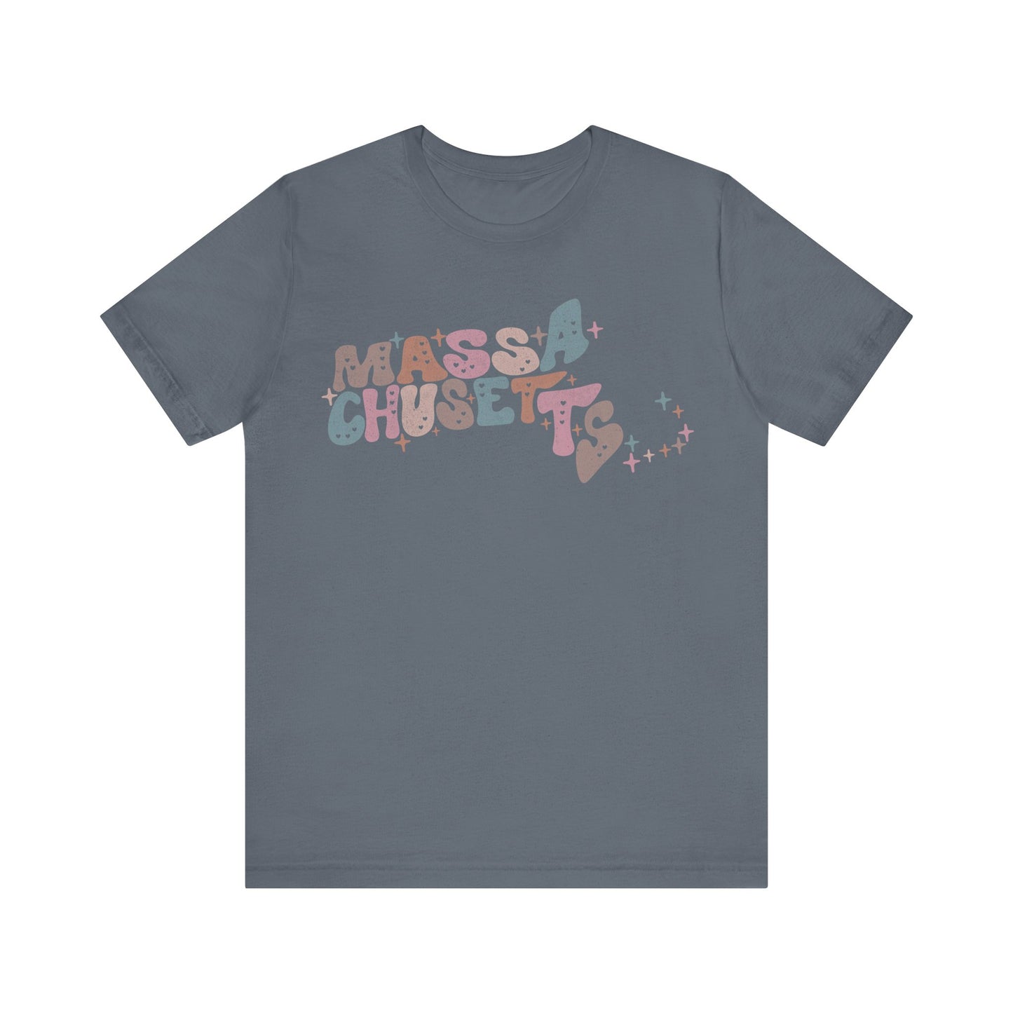 Massachusetts State Tee Unisex Jersey Short Sleeve Tee