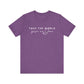 Take The World Give Me Jesus Unisex Jersey Short Sleeve Tee