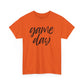 Game Day- Black Text Script Tee
