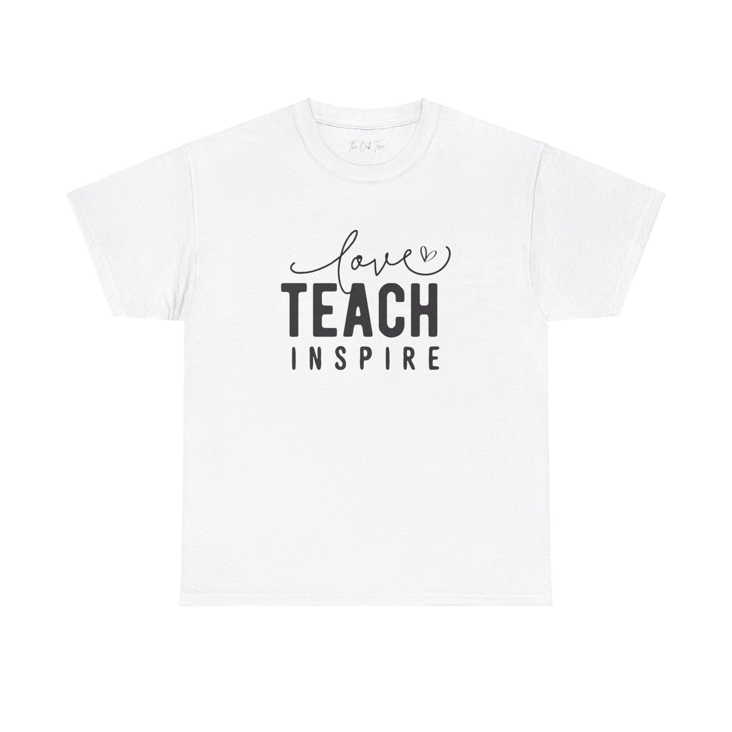 Love Teach Inspire Tee Unisex Heavy Cotton Tee