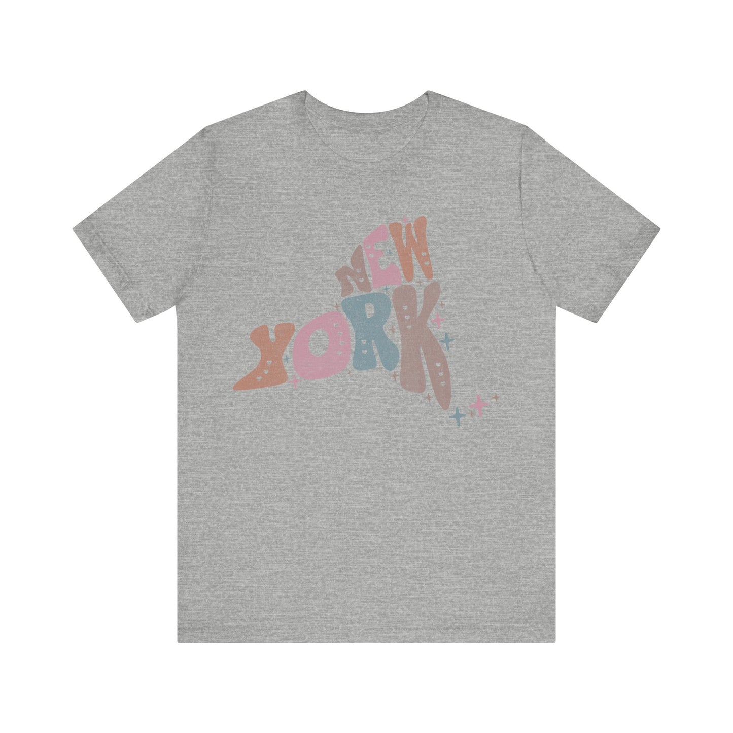 New York State Tee Unisex Jersey Short Sleeve Tee