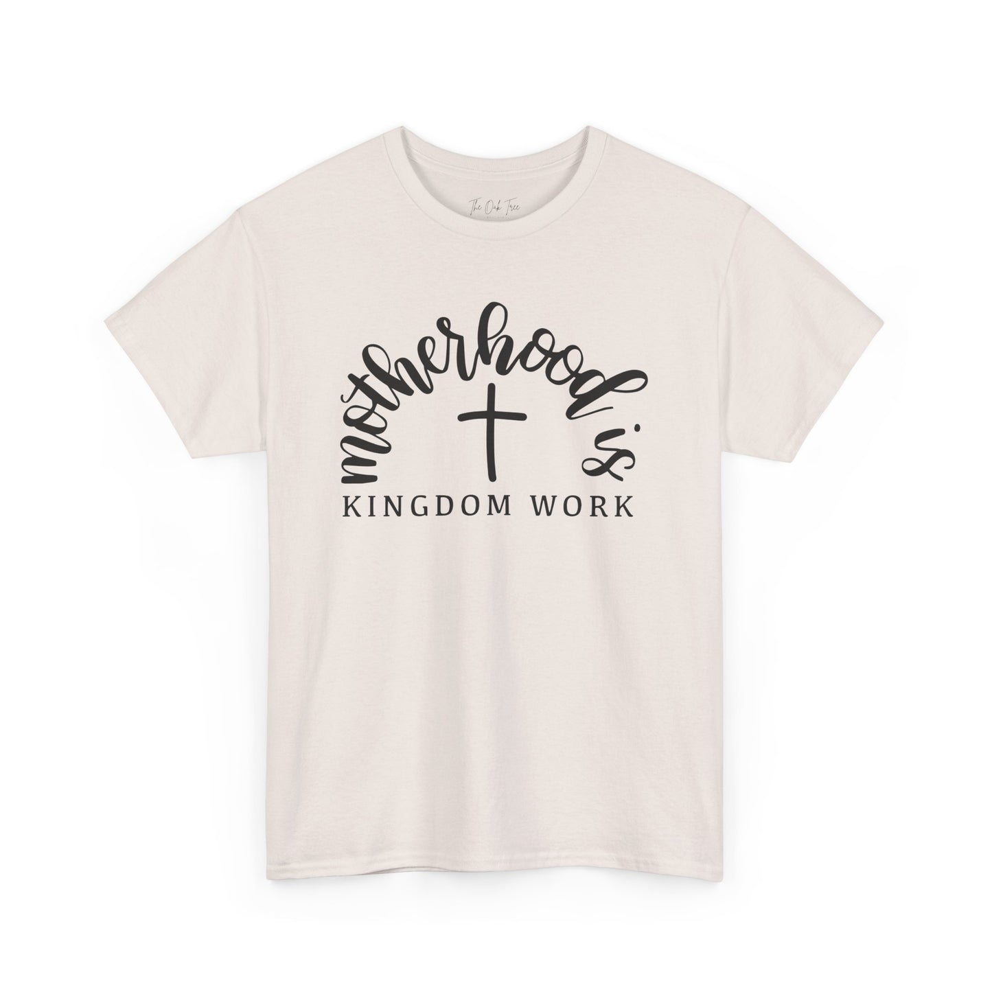 Motherhood is Kingdom Work Unisex Heavy Cotton Tee