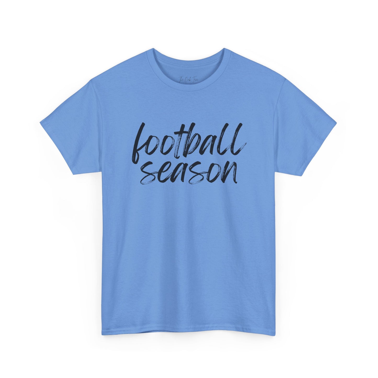 Football Season- Black Text Tee