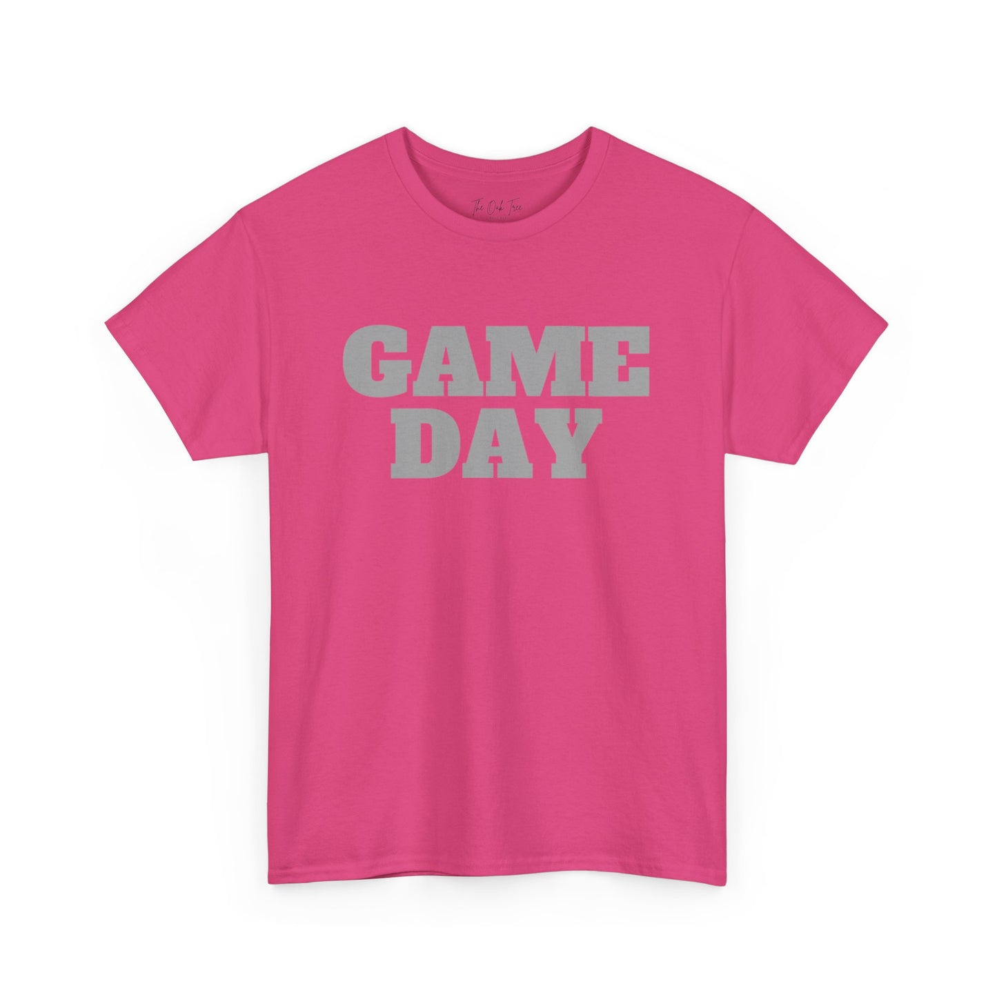 Game Day- Grey Text Tee
