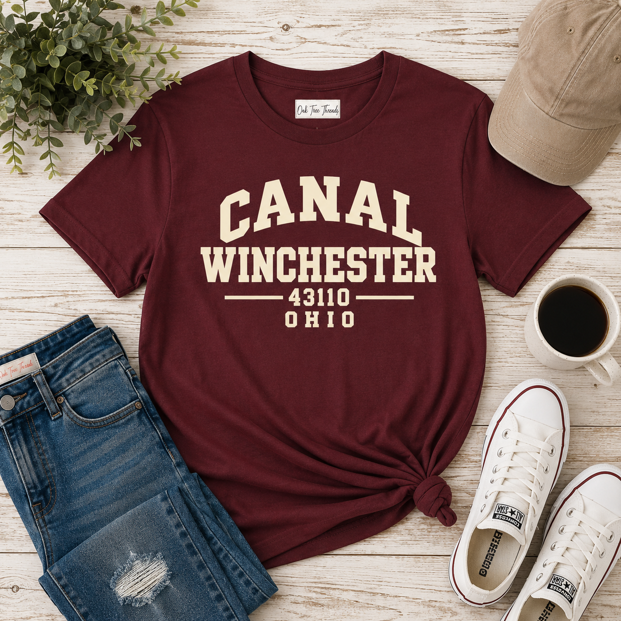 Canal Winchester, OH Vintage Zip Code T-Shirt