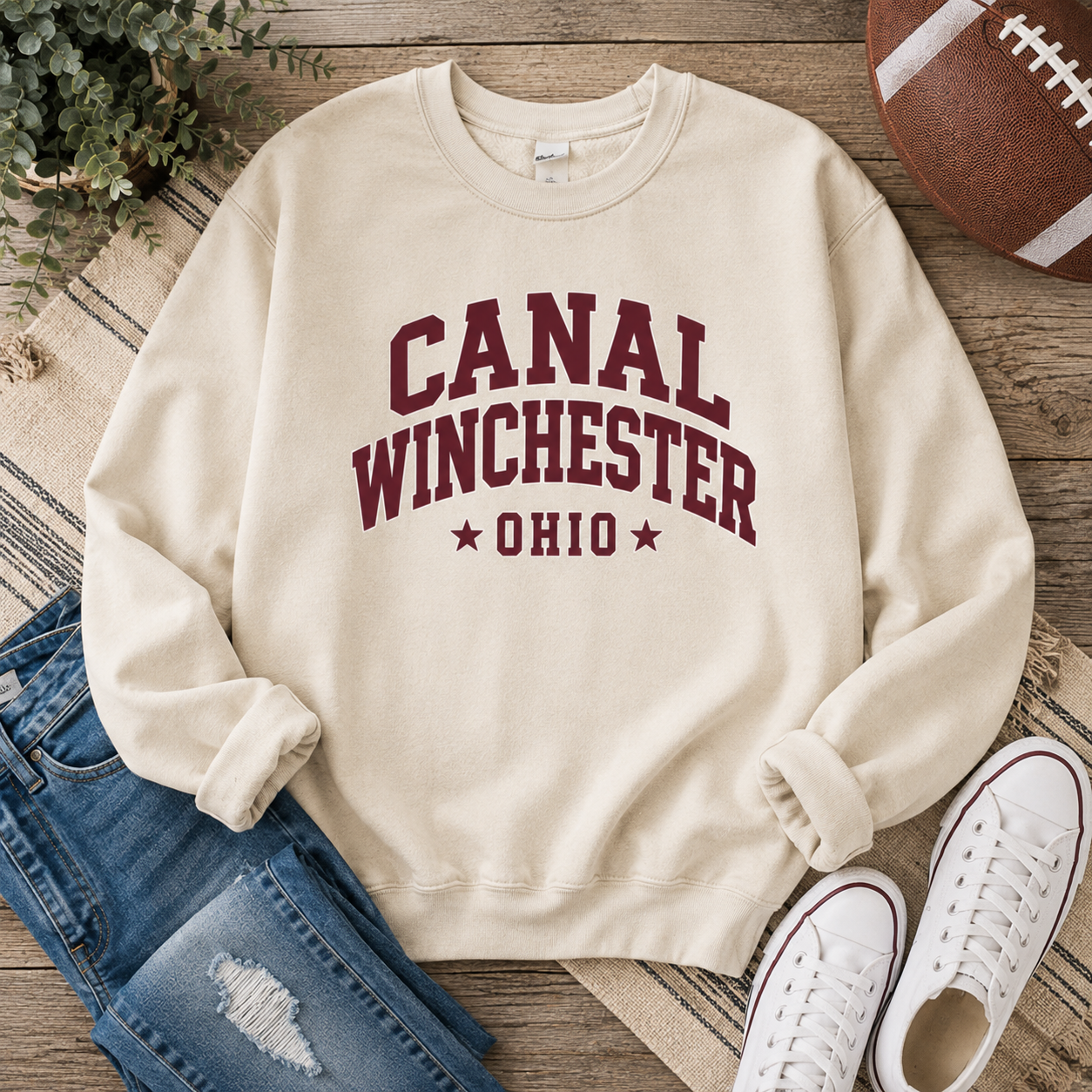Canal Winchester Ohio Crewneck Sweatshirt