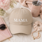 MAMA Embroidered Dad Cap – Casual Mama Baseball Hat, Mother’s Day Gift