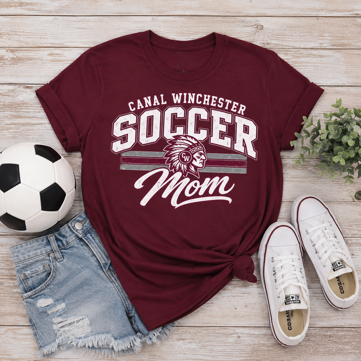 Soccer Mom T-Shirt — Canal Winchester Soccer Mom Tee
