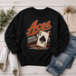 Amanda-Clearcreek Aces Vintage Card Crewneck Sweatshirt